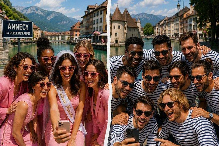 Annecy Défis EVG EVJF City Challenge en équipe