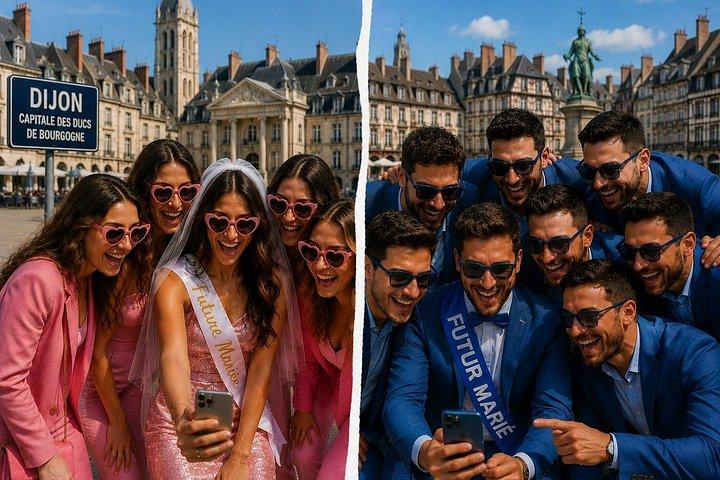 Dijon Défis EVG EVJF City Challenge en équipe