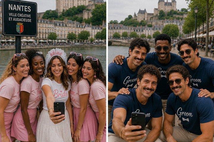 Nantes Défis EVG EVJF City Challenge en équipe