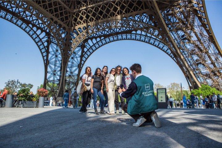 Visite guidée de la Tour Eiffel jusqu'au Sommet avec un Guide privé