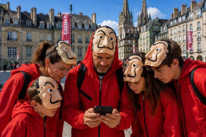 Escape Game en Extérieur thème Braquage En Equipe à Caen