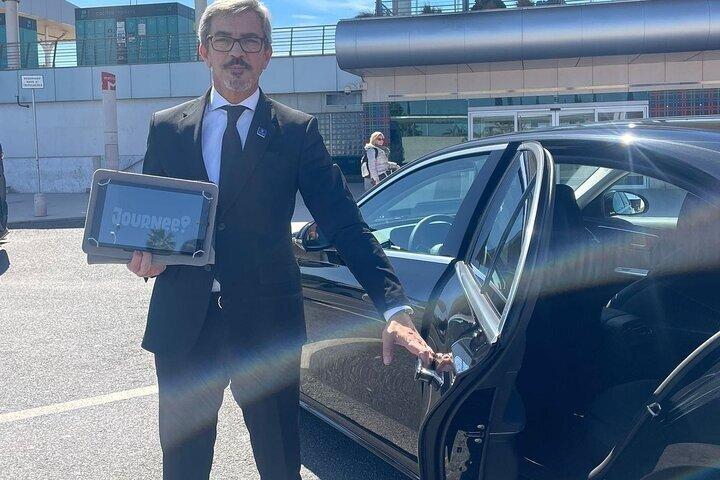 Transfert privé de l'aéroport de Marseille à la ville et au port de croisière