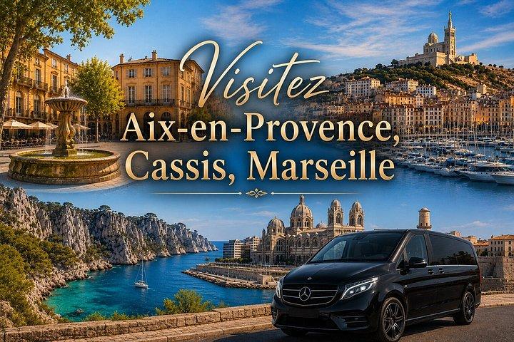 Tour et visite privée de Marseille à Aix-en-Provence & Cassis