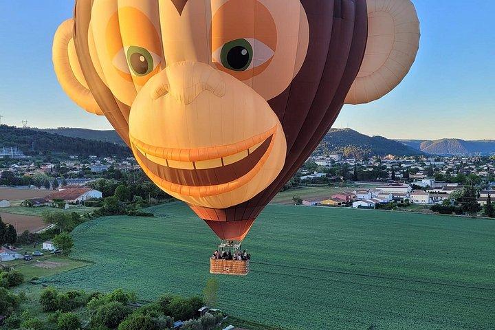 Vol en montgolfière près d'Aix en Provence