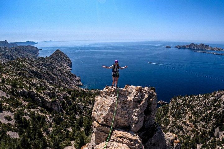 Escalade Découverte Grandes Voies dans Les Calanques de Marseille