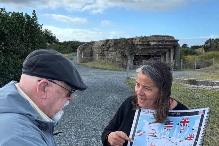 Visite d'une demi-journée des sites du débarquement américain en Normandie au départ de Bayeux