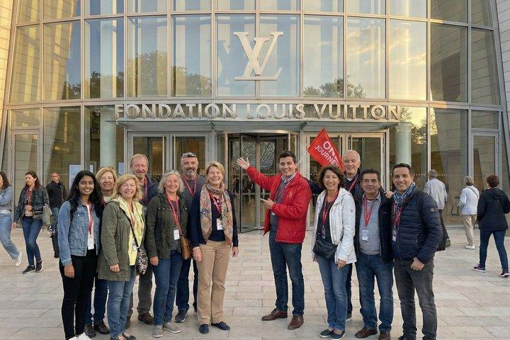 Visite à pied extérieure et entrée Premium de la Fondation Louis Vuitton