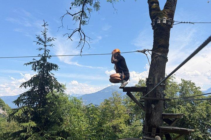 Tree Top Adventure at Fort de Tamié