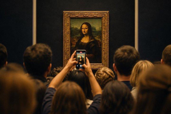 Visite du musée du Louvre en groupe VIP et transfert optionnel à l'aéroport