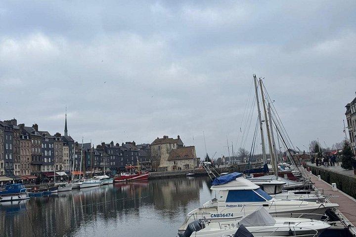 Excursion privée d'une journée sur la côte normande au départ de Paris