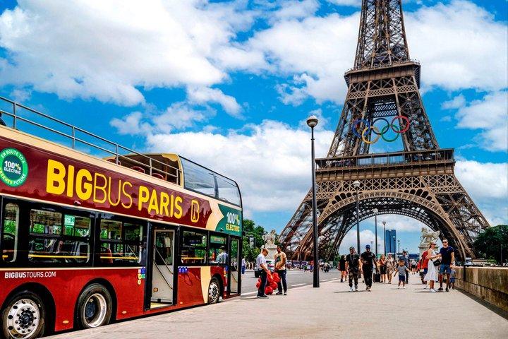 Billet de visite en bus de Paris Open Top City Sightseeing