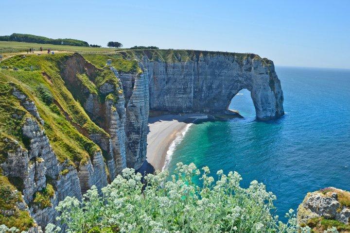 Deauville : Visite privée d'Étretat & Honfleur avec dégustation de cidre