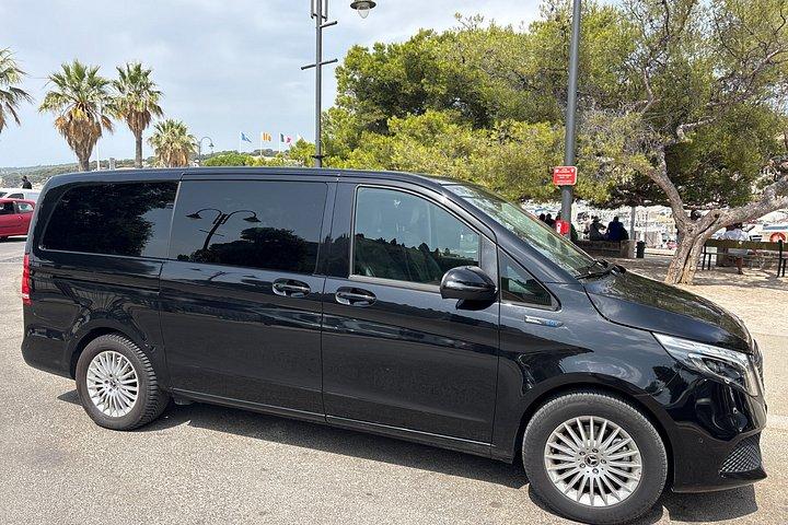 Transfert privé van de l’aéroport de Marseille pour cassis