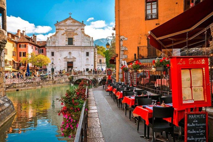 Visite à pied d'Annecy avec audioguide sur votre smartphone