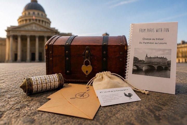 Chasse au trésor dans le centre de Paris : du Panthéon au Louvre
