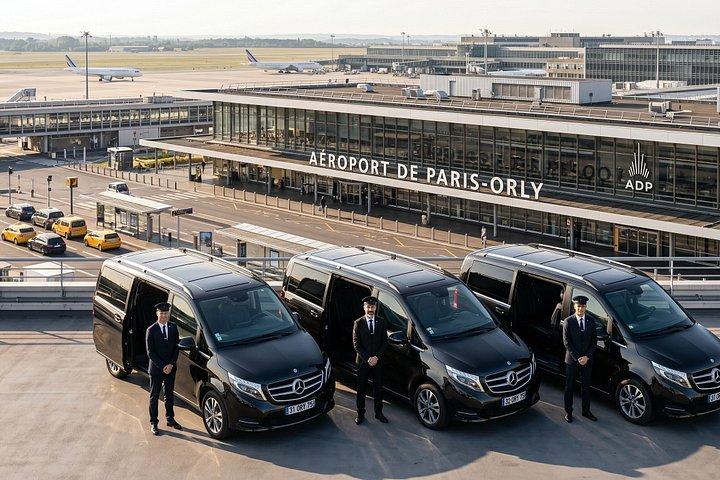 Paris : Transfert privé Aéroport ORY ⇄ Centre-ville/Disneyland