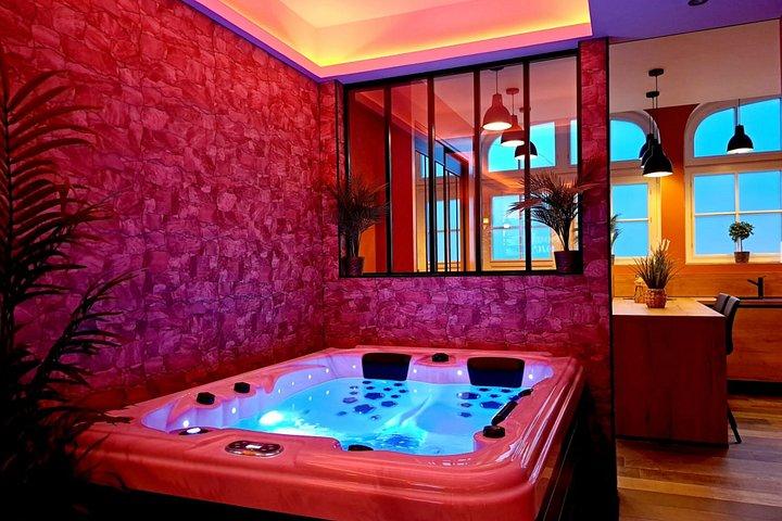 Appart Spa et Jacuzzi privatif et Sauna infrarouge Arras Centre