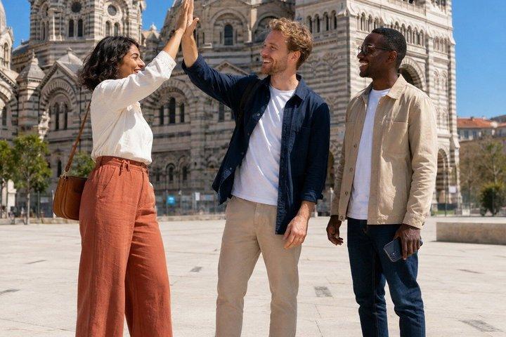 Marseille : Chasse au trésor autonome et visite à pied