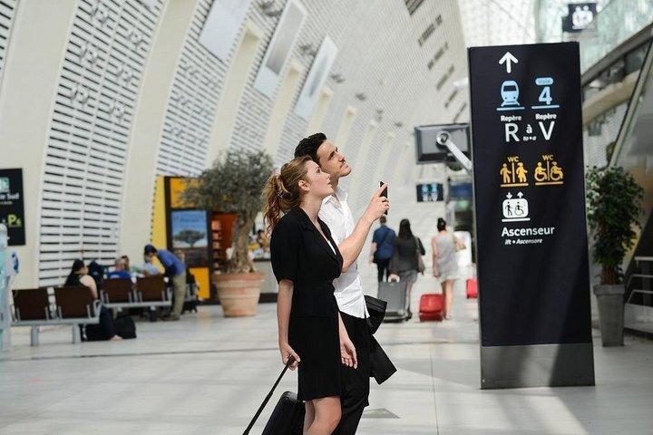 Transfert privé Aéroport de Marseille (MRS) vers/depuis la ville et les croisières