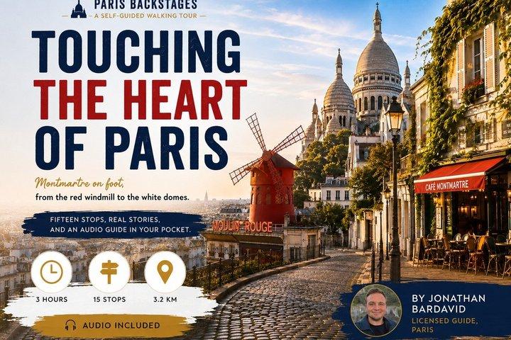 Visite à pied autoguidée de Montmartre avec Audio Guide