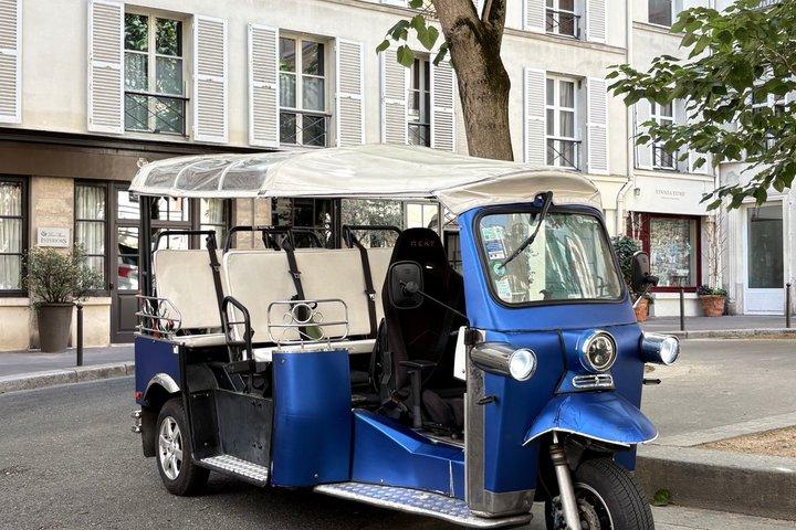 Paris: Visite en Tuktuk electrique avec arrêts photo et audio