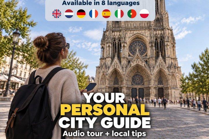 Reims : Balade en ville avec Audio Guide en 7 langues sur votre téléphone