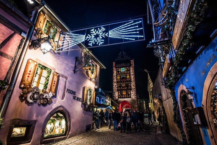 Depuis Colmar : Marchés de Noël d’Eguisheim & Riquewihr