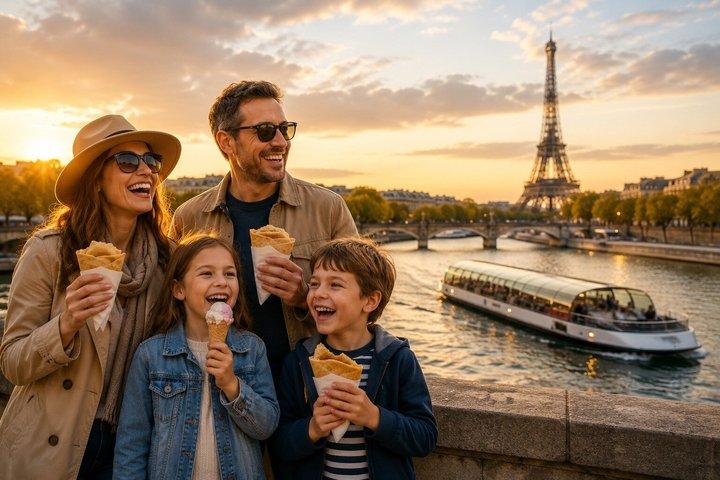 Croisière sur la Seine à Paris avec boisson Glacée ou Dessert