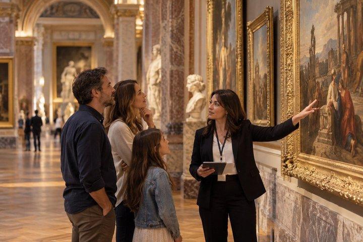Paris : Visite privée du Louvre pour les familles avec enfants + Entrée sans file d'attente
