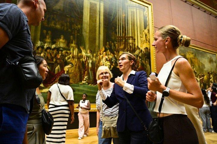 Visite guidée semi-privée du musée du Louvre et de la Joconde (max 6 personnes)