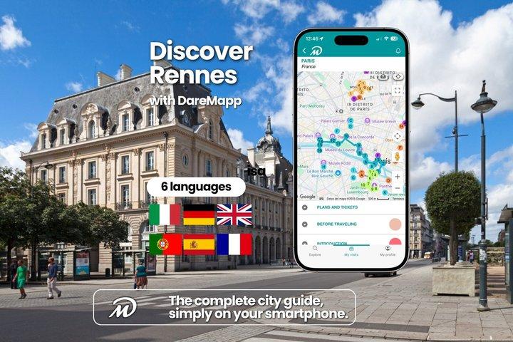 TOP Rennes : Visite guidée privée avec votre mobile