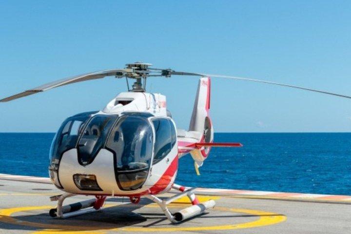 Vol panoramique en hélicoptère + initiation au pilotage 45mn