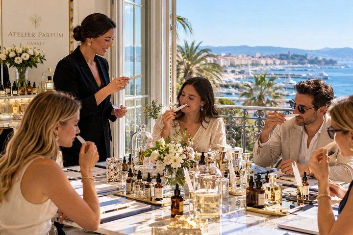 Visite guidée à pied de Cannes : Vieille Ville et Atelier de Parfum