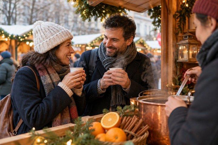 Tour gastronomique de Noël à Paris Galeries Lafayette et Marché des Tuileries