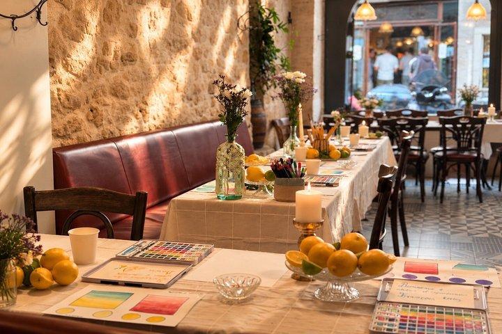 Atelier de peinture à l'aquarelle à Paris à Saint-Germain-des-Prés