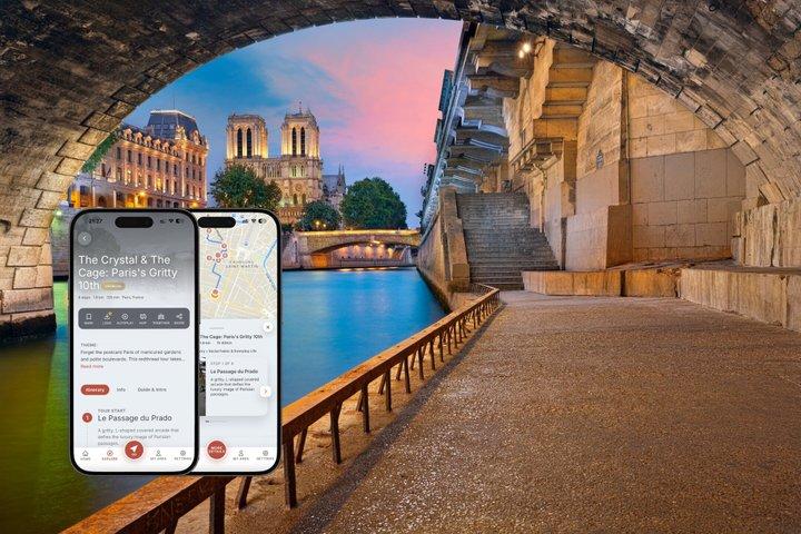 Visite guidée autonome en podcast de Paris : Le Cristal et la Cage