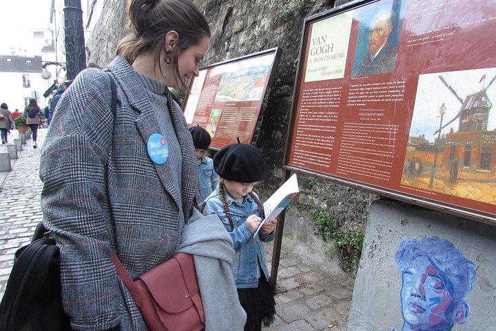 Chasse aux trésors de famille à Montmartre