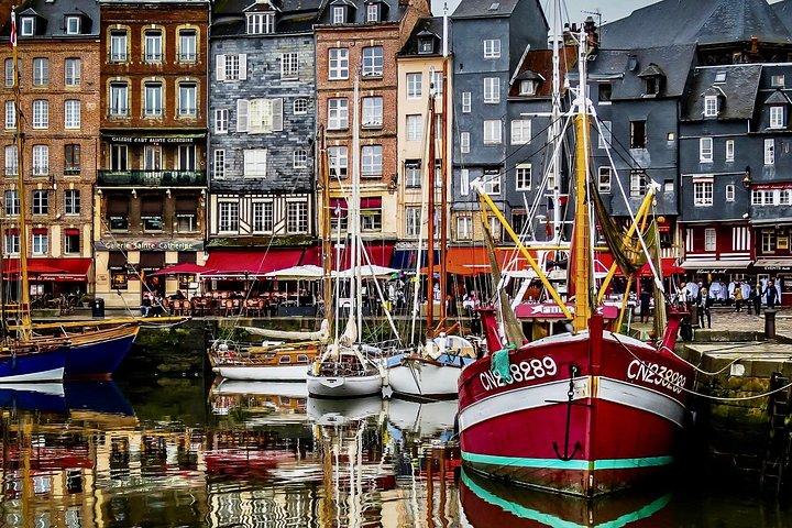Excursion privée guidée en direct en Normandie à Rouen, Honfleur et Deauville