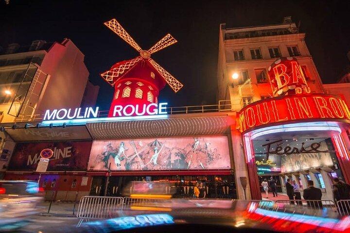 Paris 4 heures Private Night Tour avec prise en charge et dépôt à l'hôtel