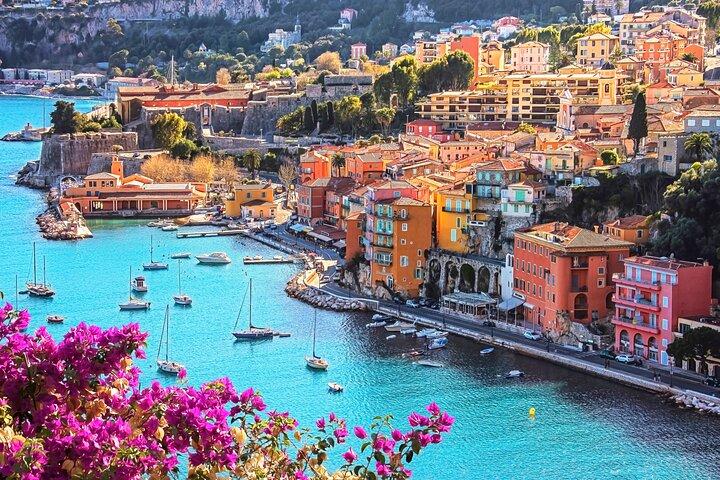 Visite privée d'une journée complète à Nice depuis le port Hercule