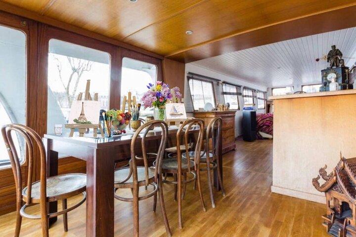Atelier de création de mode & Brunch sur Seine Bateau privé à Paris