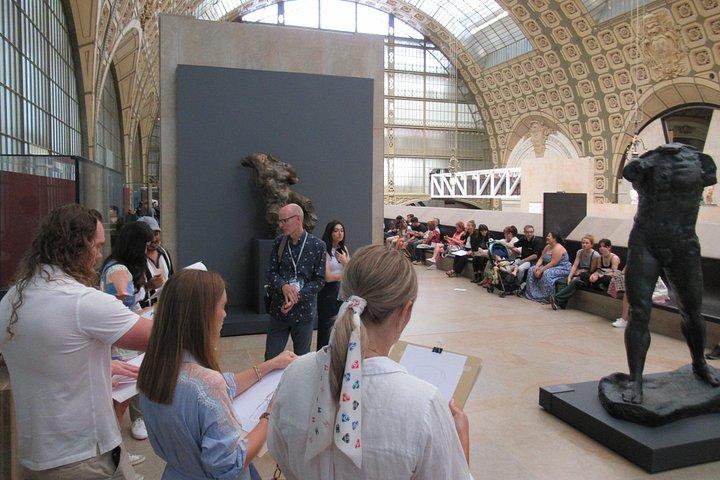 Atelier de dessin au Musée d'Orsay
