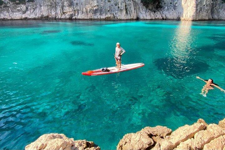 Cassis: Stand UP paddle dans le parc national des calanques