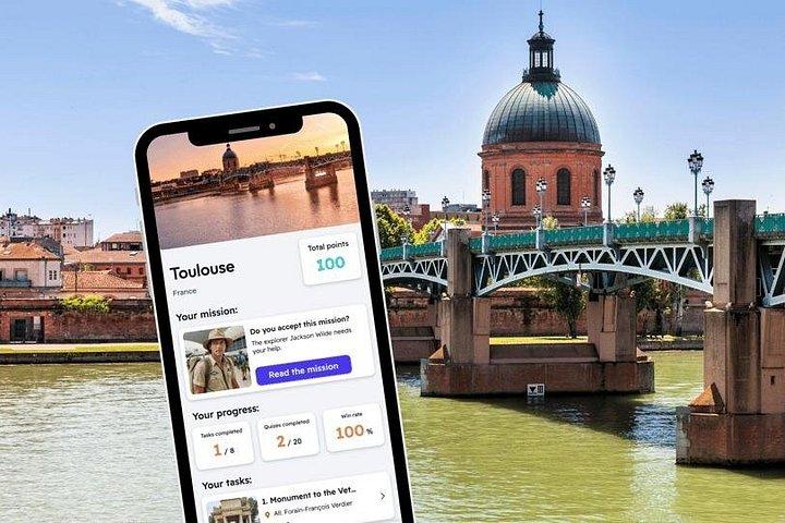 Jeu privé d'exploration de Toulouse et visite de la ville sur votre téléphone