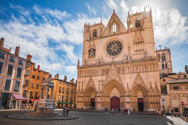 Lyon Visite à pied du patrimoine UNESCO avec une application