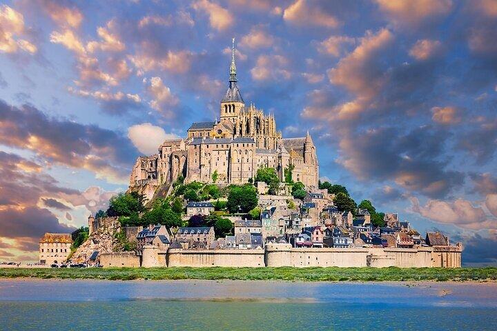 Visite d'une journée du Mont Saint Michel 10h aller-retour au départ de Paris
