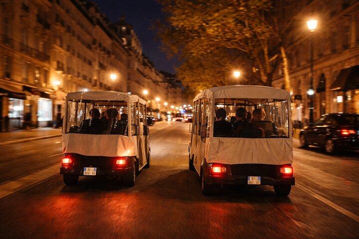 Paris by Night Visite privée de 2 heures en voiturette de golf