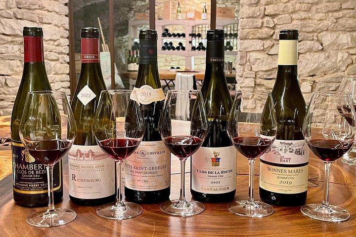Dégustation Privée 5 Grands Pinot Noir