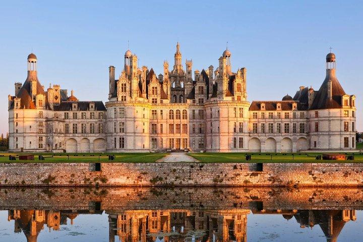 Visite d'une journée des 4 châteaux de la vallée de la Loire au départ de Paris
