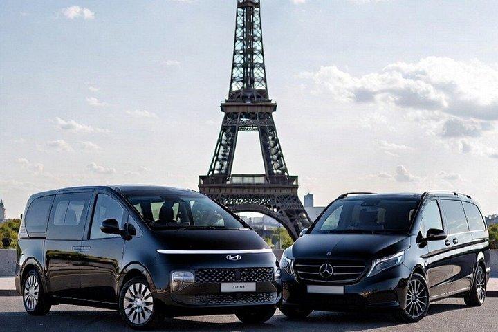 Transfert privé en VAN- de l'aéroport de Paris CDG à Disneyland